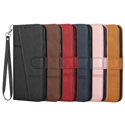 Wallet Flip Cowhide Pattern Anti Drop Leather Cover For Xiaomi Redmi 12 12C Note 12 12S 12 Pro Plus 11S Pro