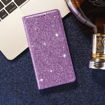 Wallet Glitter Leather Case For Xiaomi Redmi Note 12S 11 Pro 11S 10 Pro 9 Pro 8 12C 10C 9A 9C 9T Poco X5 Pro 11T 12T Pro 13 Lite