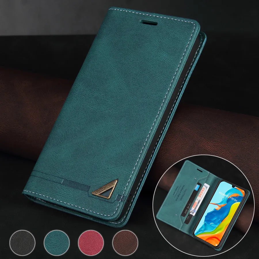 Wallet Leather Case For Huawei P40 Lite E P30 P20 Lite P Smart Z 2019 2021 Y5P Y6P Y7P Honor X8 50 Lite 20 Lite 10i 10 Lite 9X