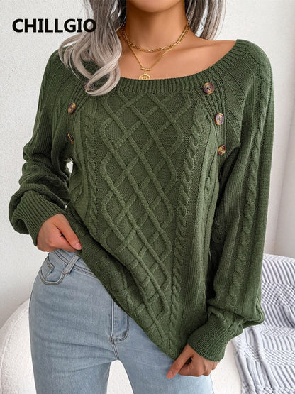 Women Knitted Pullovers Casual Streetwear Knitwear Long Sleeves Elastic Tricots New Autumn Winter Warm Knitting Sweater