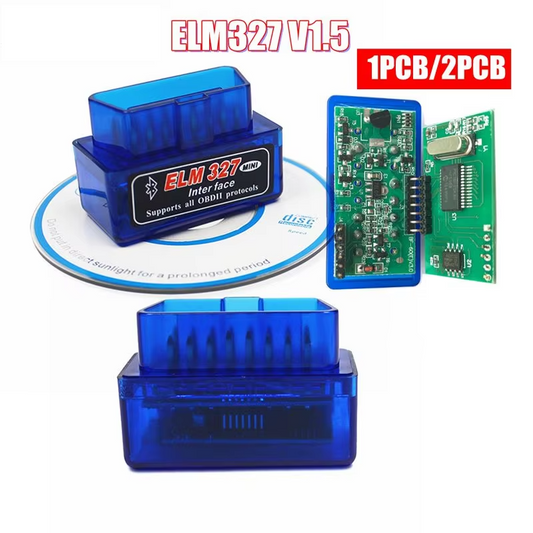 MINI PIC18F25K80 ELM327 V1.5 Bluetooth-compatible ELM 327 v1.5 OBD2 Scanner Diagnostic adapter scan tool OBD OBDII Code reader